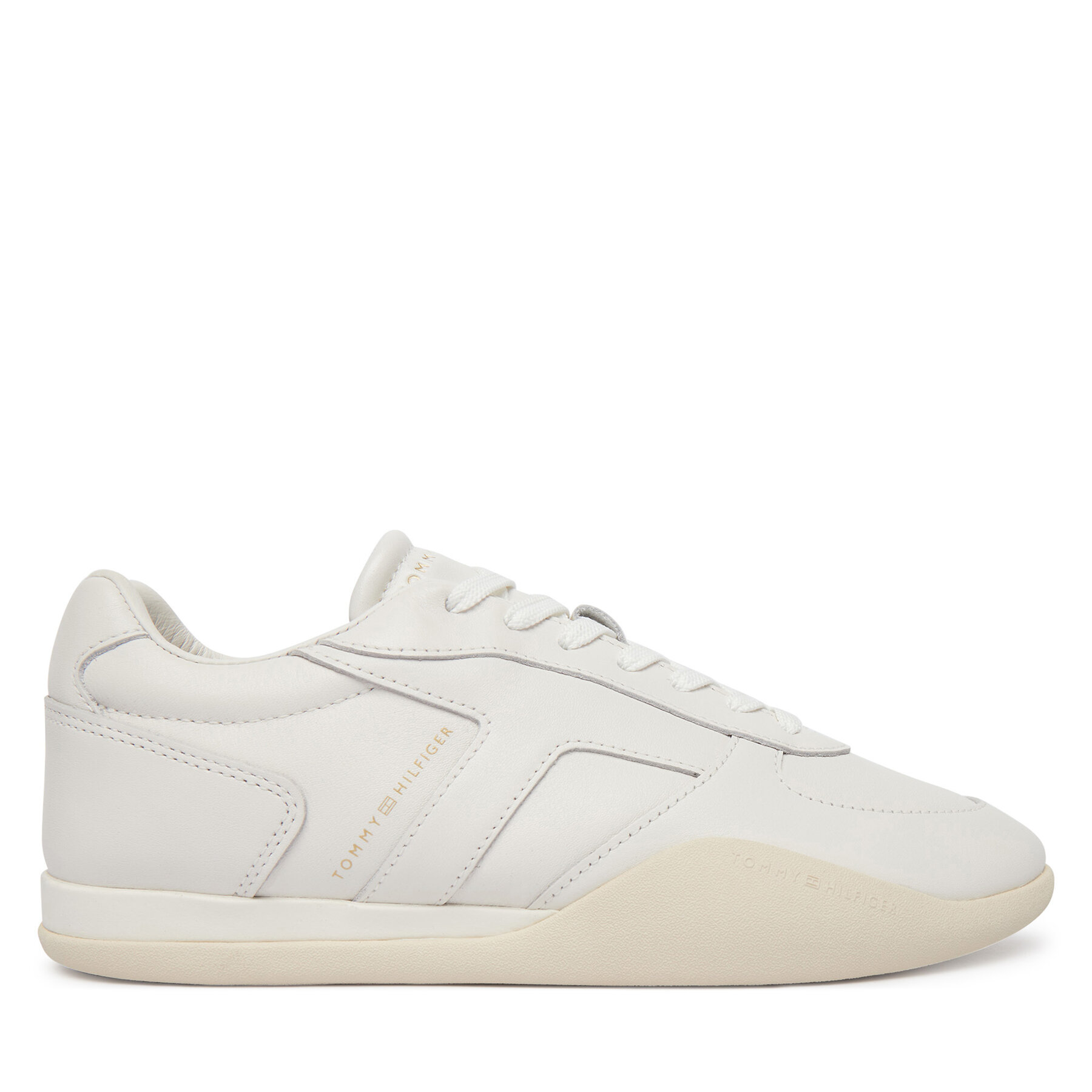 Tenisice Tommy Hilfiger Th Vintage Low Runner Leather FW0FW09485 Bijela