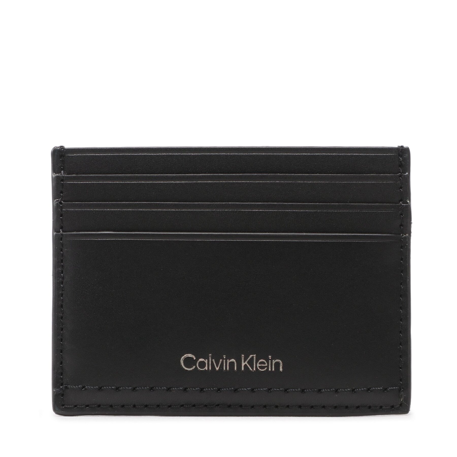Etui pentru carduri Calvin Klein Duo Stitch Cardholder 6Cc K50K510304 BAX 6cc