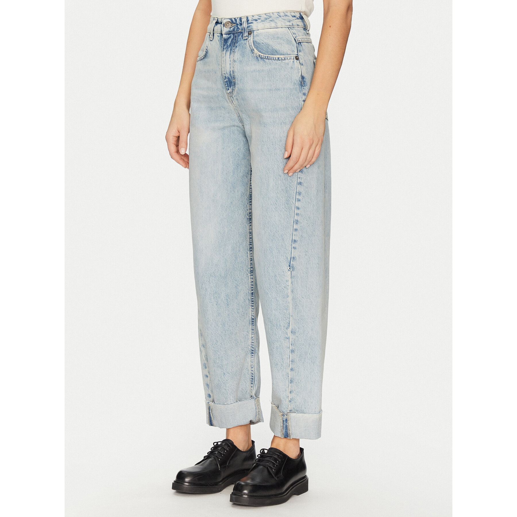 ViCOLO Jeans DD5126 Himmelblau Boyfriend Fit