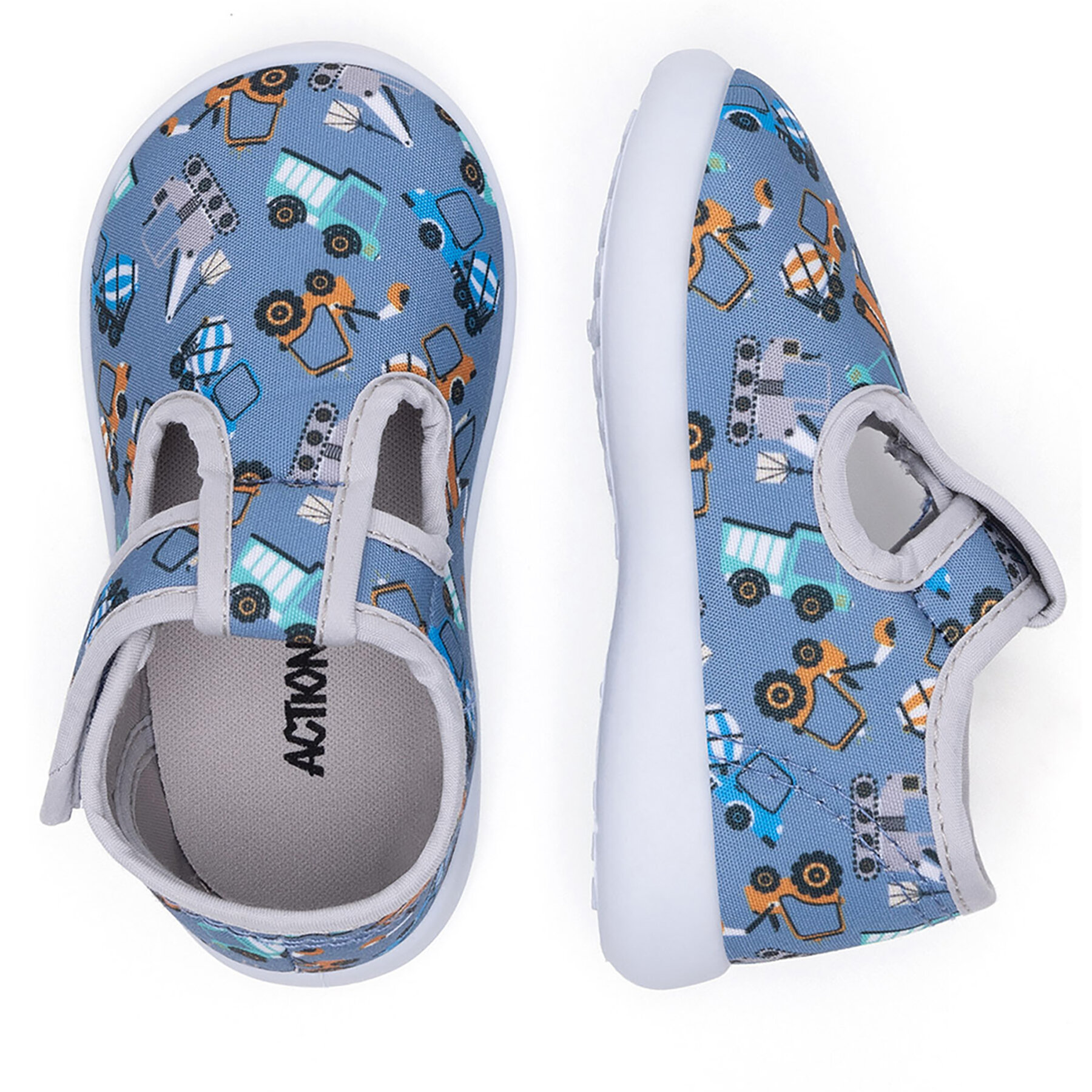 Papuče Action Boy CM240419-5 Modrá