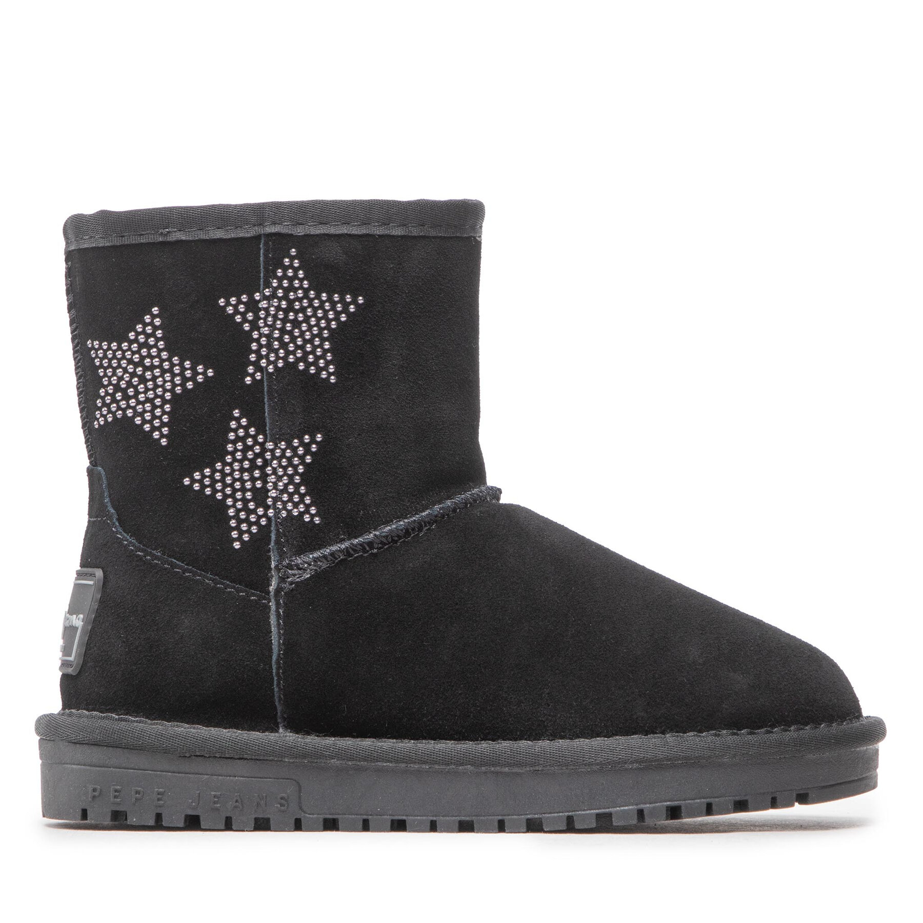 Bottes de neige Pepe Jeans Diss Girl Stars PGS50181 Noir