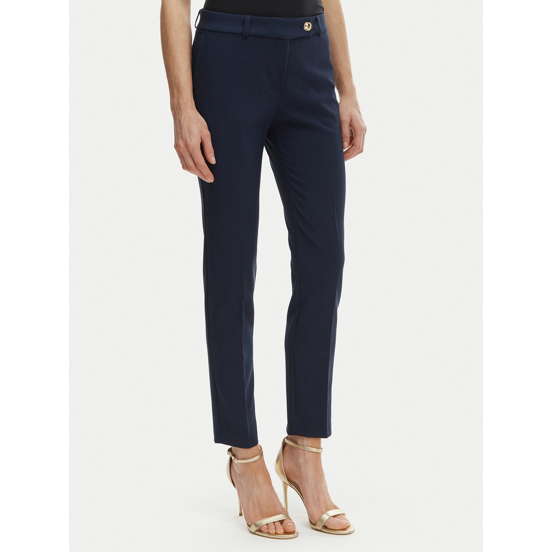Rinascimento Stoffhose CFC0128638003 Dunkelblau Slim Fit
