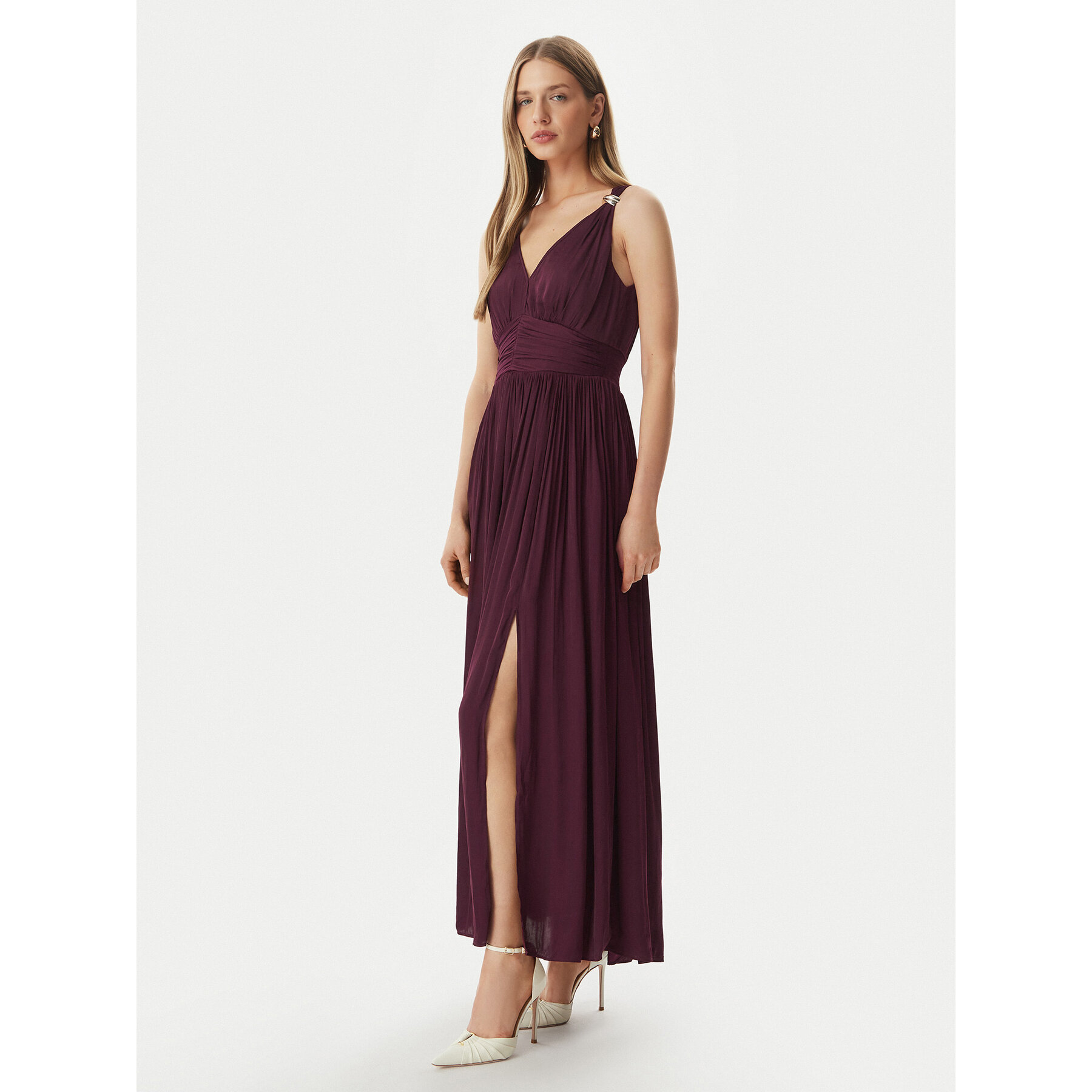 Morgan Abendkleid 261-RLOUNA Dunkelrot Regular Fit