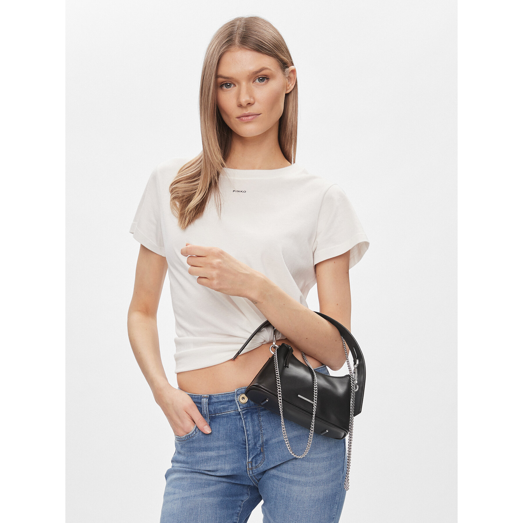 Borsetta Calvin Klein Ck Natural Micro Mini Bag K60K611022 Nero