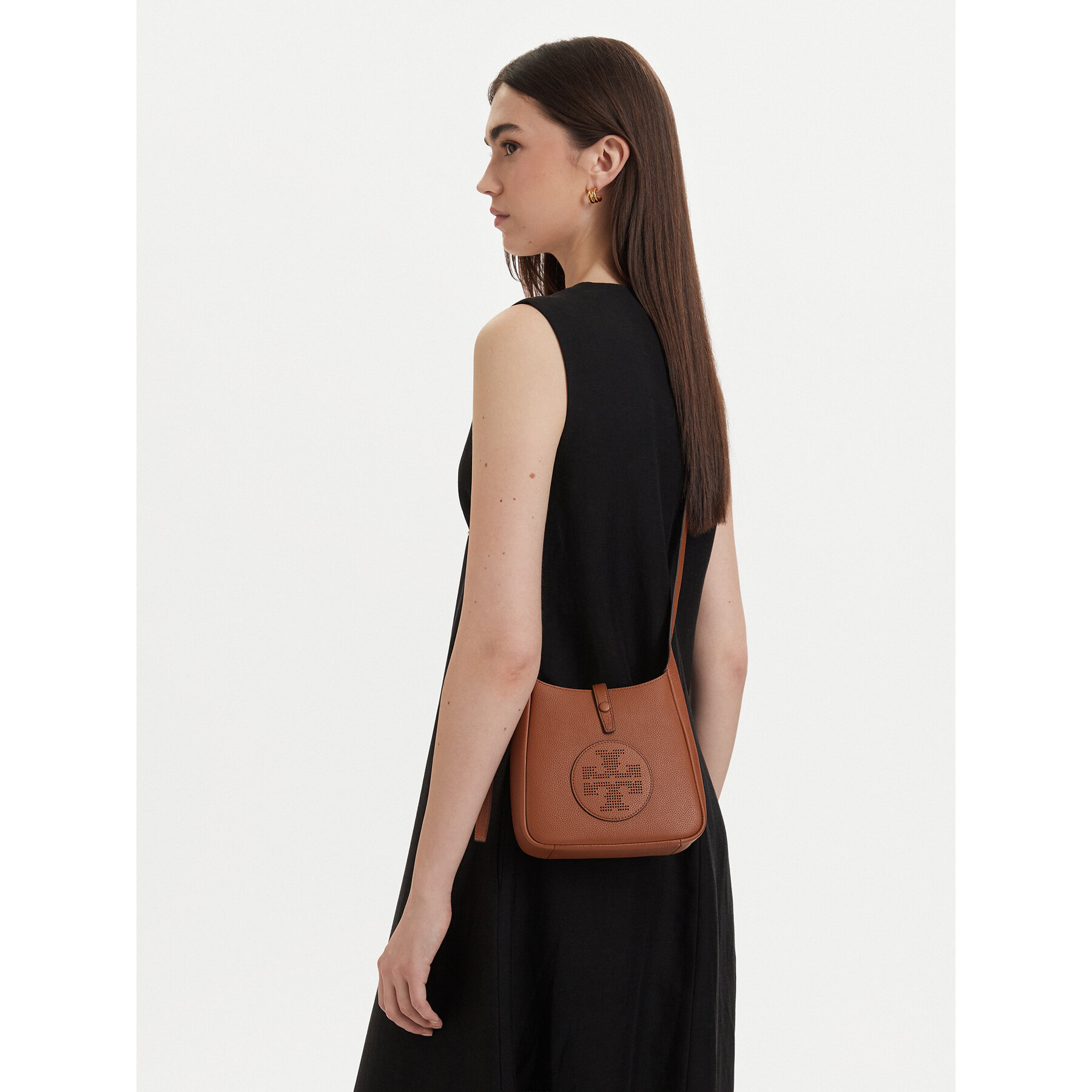 Torbica Tory Burch Miller Swing 185793 Smeđa