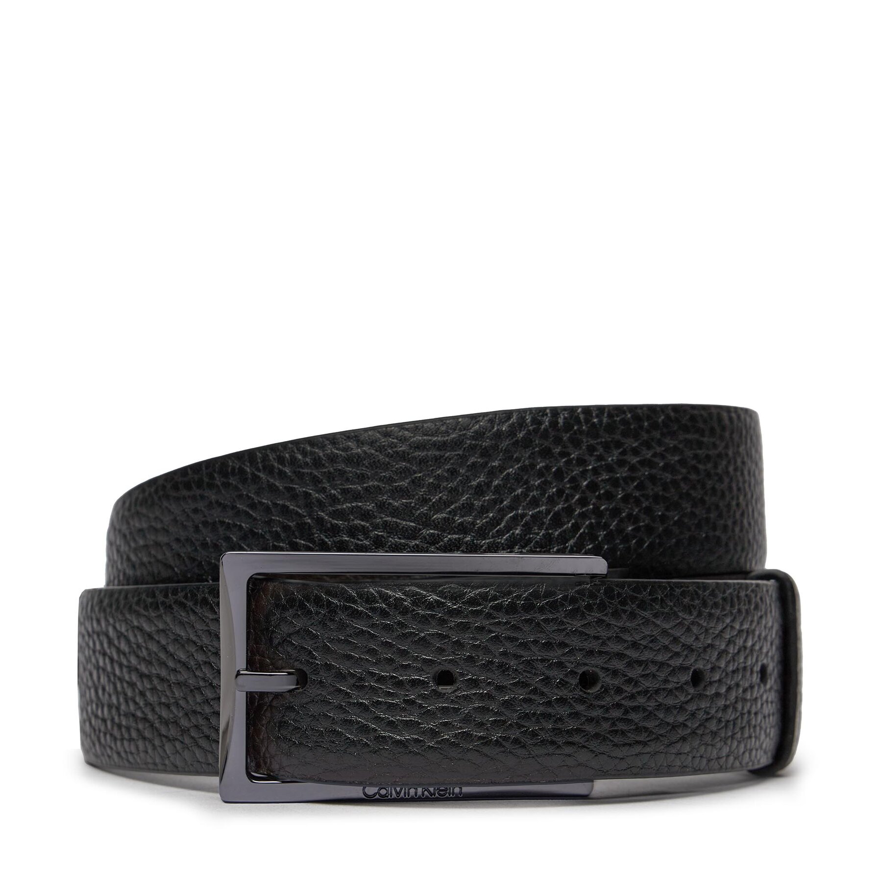 Pasek Męski Calvin Klein, Rozmiar 85 Czarny Adj/Rev Slim Frame Pb 35Mm K50K511360
