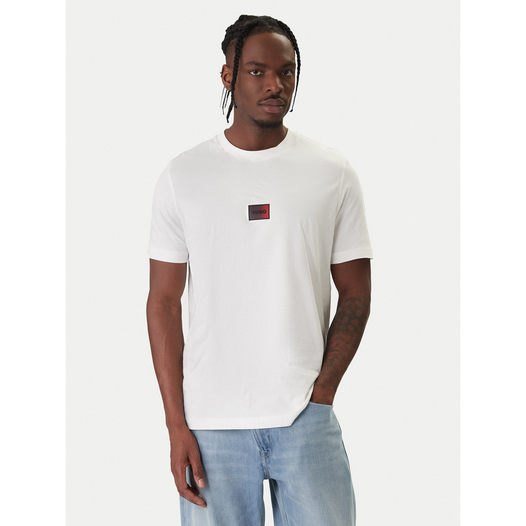 HUGO T-shirt Danotie 50553124 Bijela Regular Fit