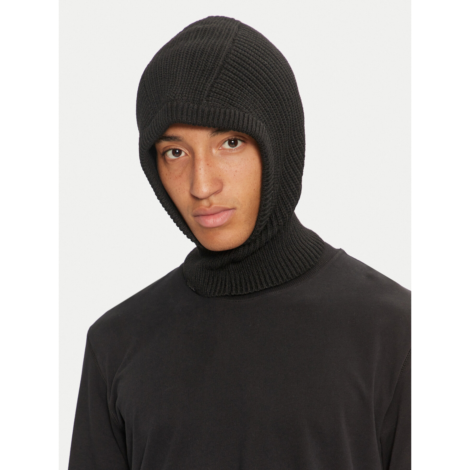 Шапка маска Jack & Jones Ray 12267267 Черен