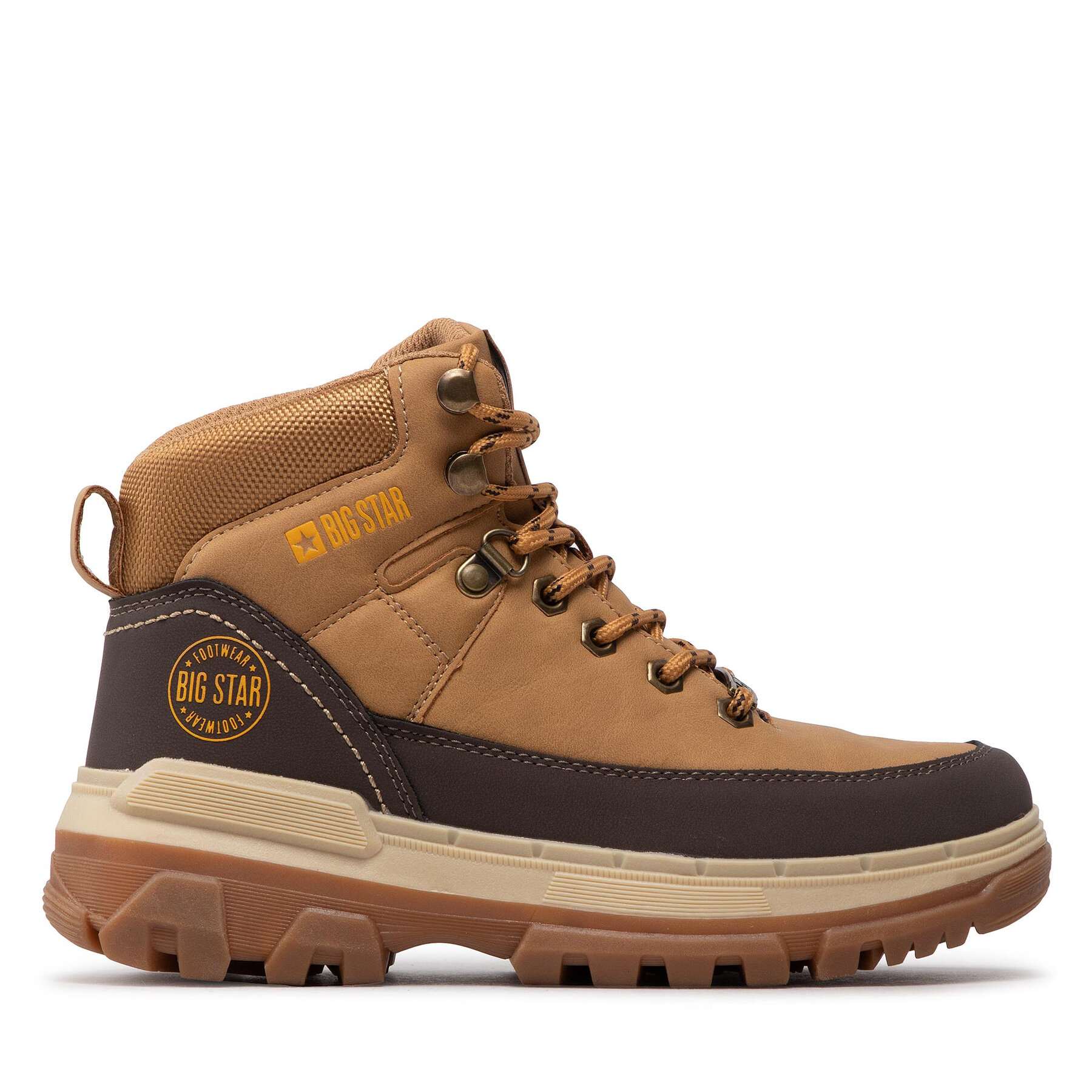 Botines planos Big Star Shoes KK274221 Marrón