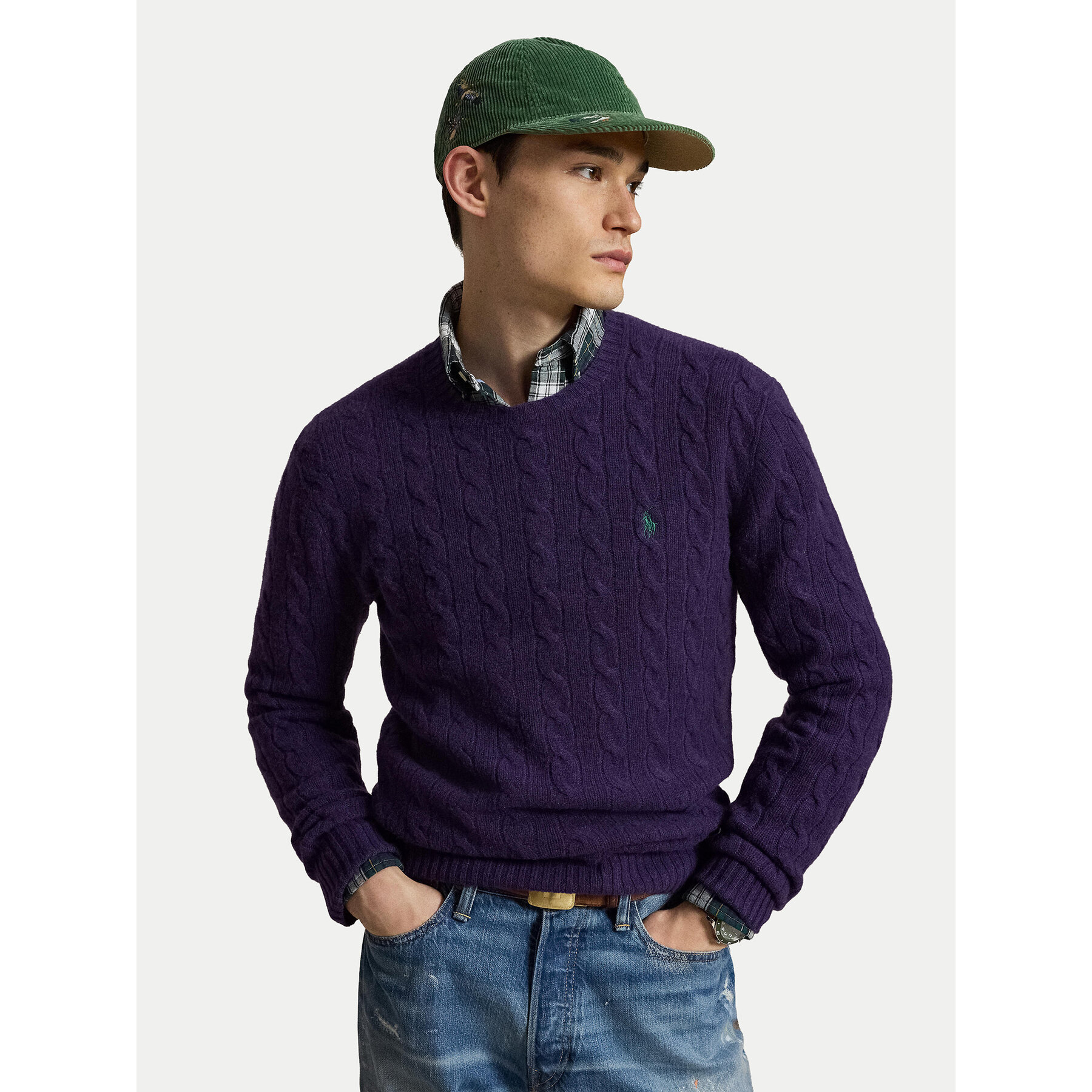 Polo Ralph Lauren Pullover 710876762505 Violett Regular Fit