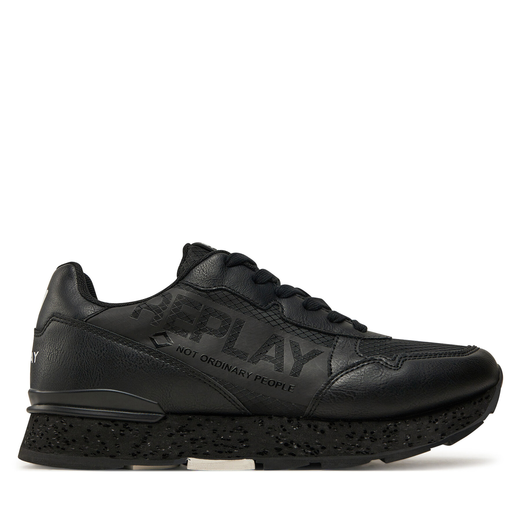 Pánske Sneakersy REPLAY, Rozmer: 43, Čierna, Arthur Total GMS68 .000.C0087S