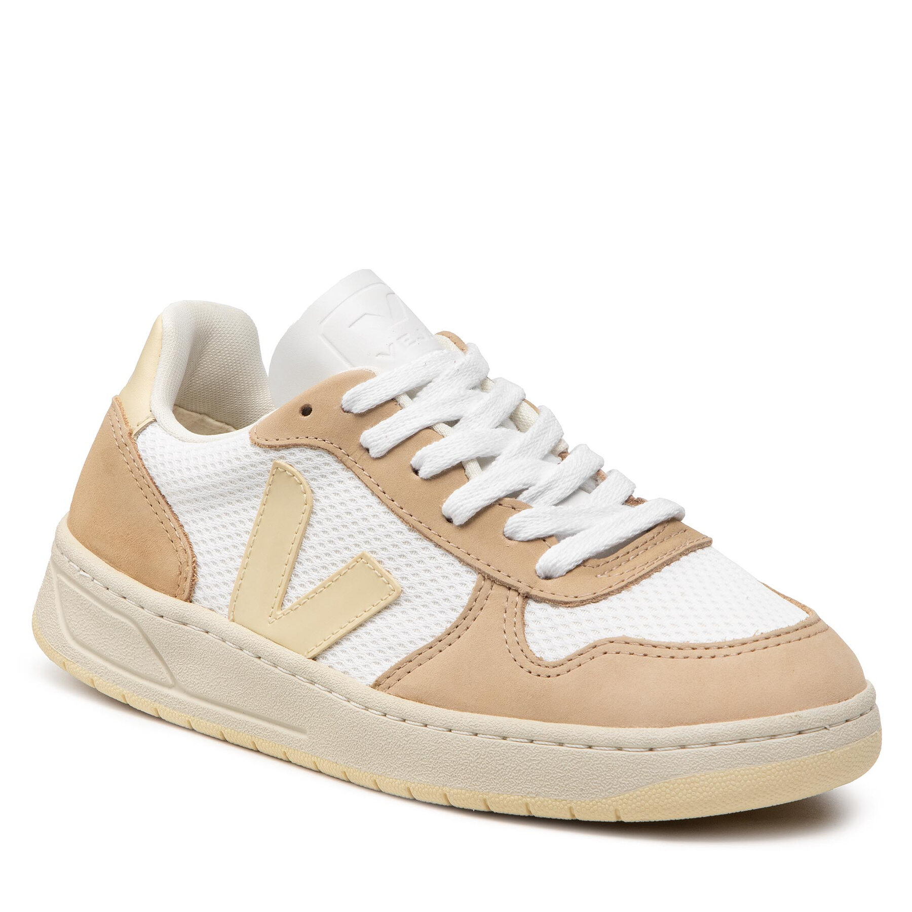 Sneakers Veja V-10 VX0102803B White/Butter Almond epantofi.ro imagine noua