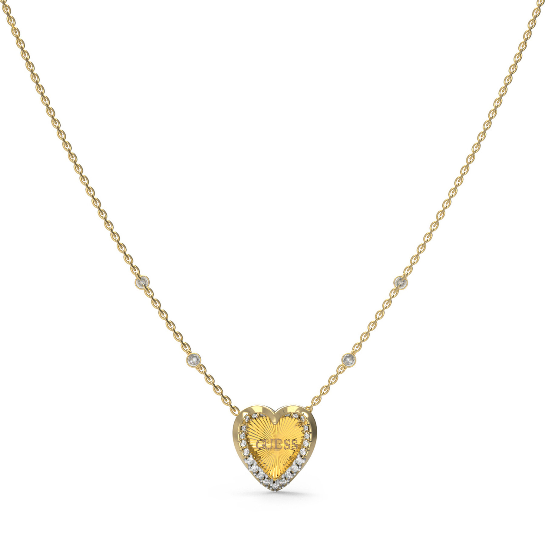 Colier Guess JUBN0460 6JW Auriu