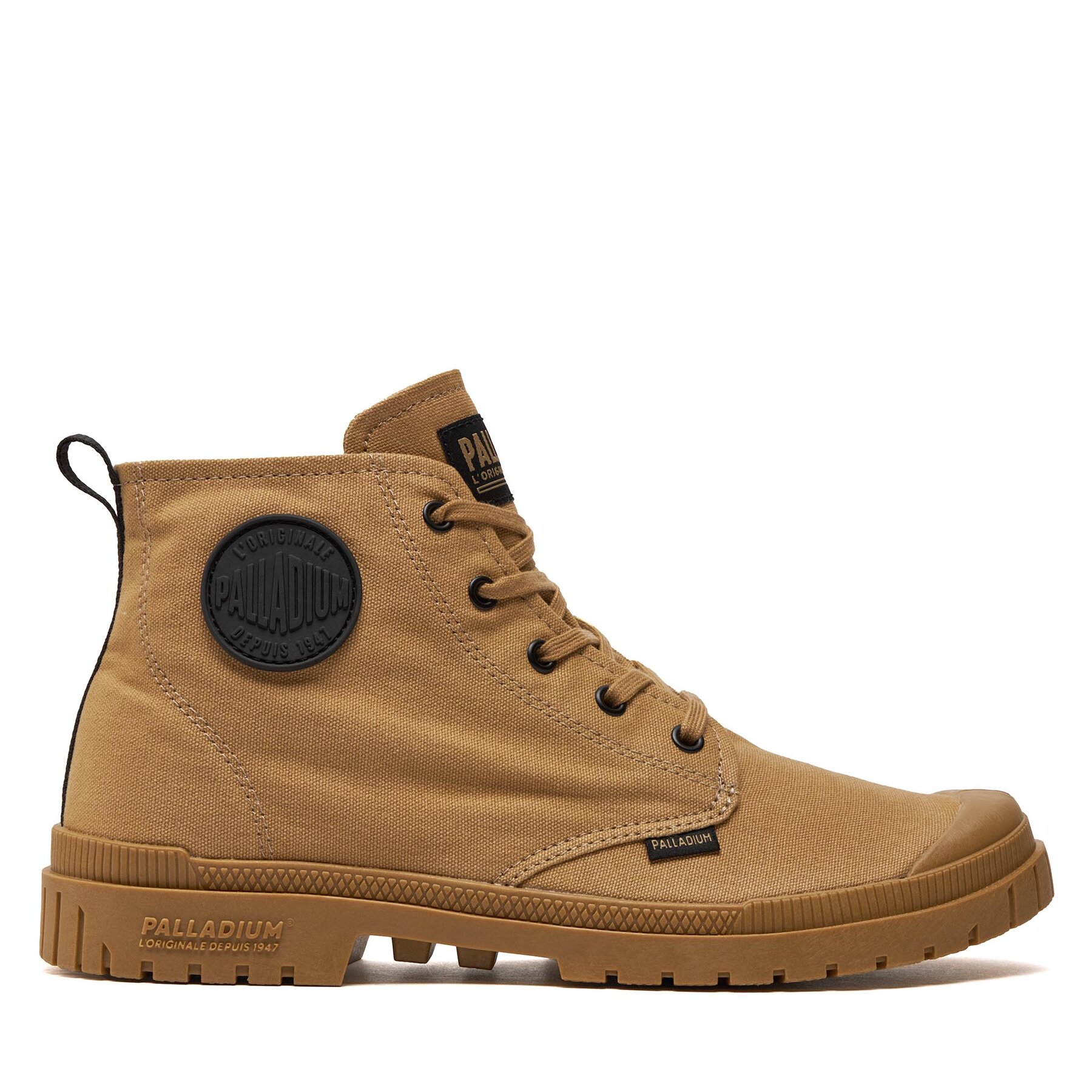 Unisex Outdoorová obuv Palladium, Rozmer: 38, Béžová, Pampa Sp20 Hi Cvs 76838-227-M