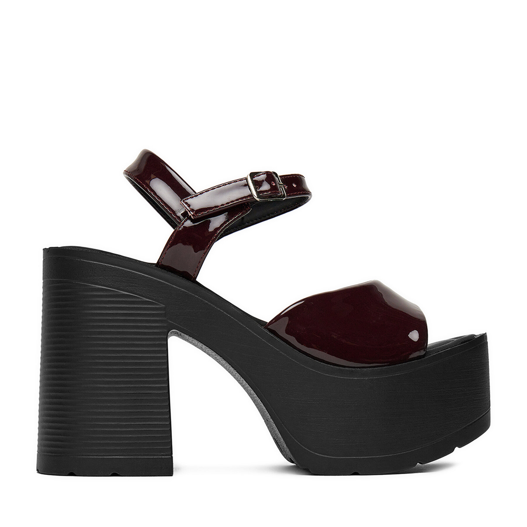 Sandali DeeZee ZB8358-1 Bordo rdeča