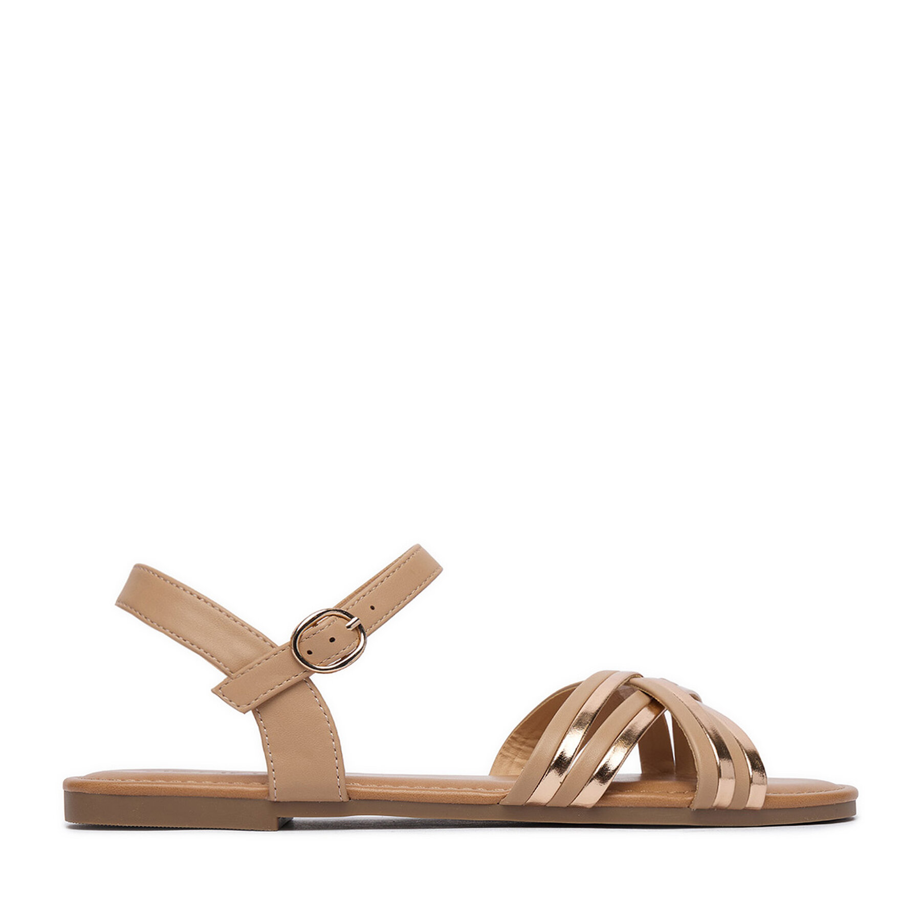 JENNY Mujer Sandalias, Talla : 41, Beige claro, CEO-6Z9794-2