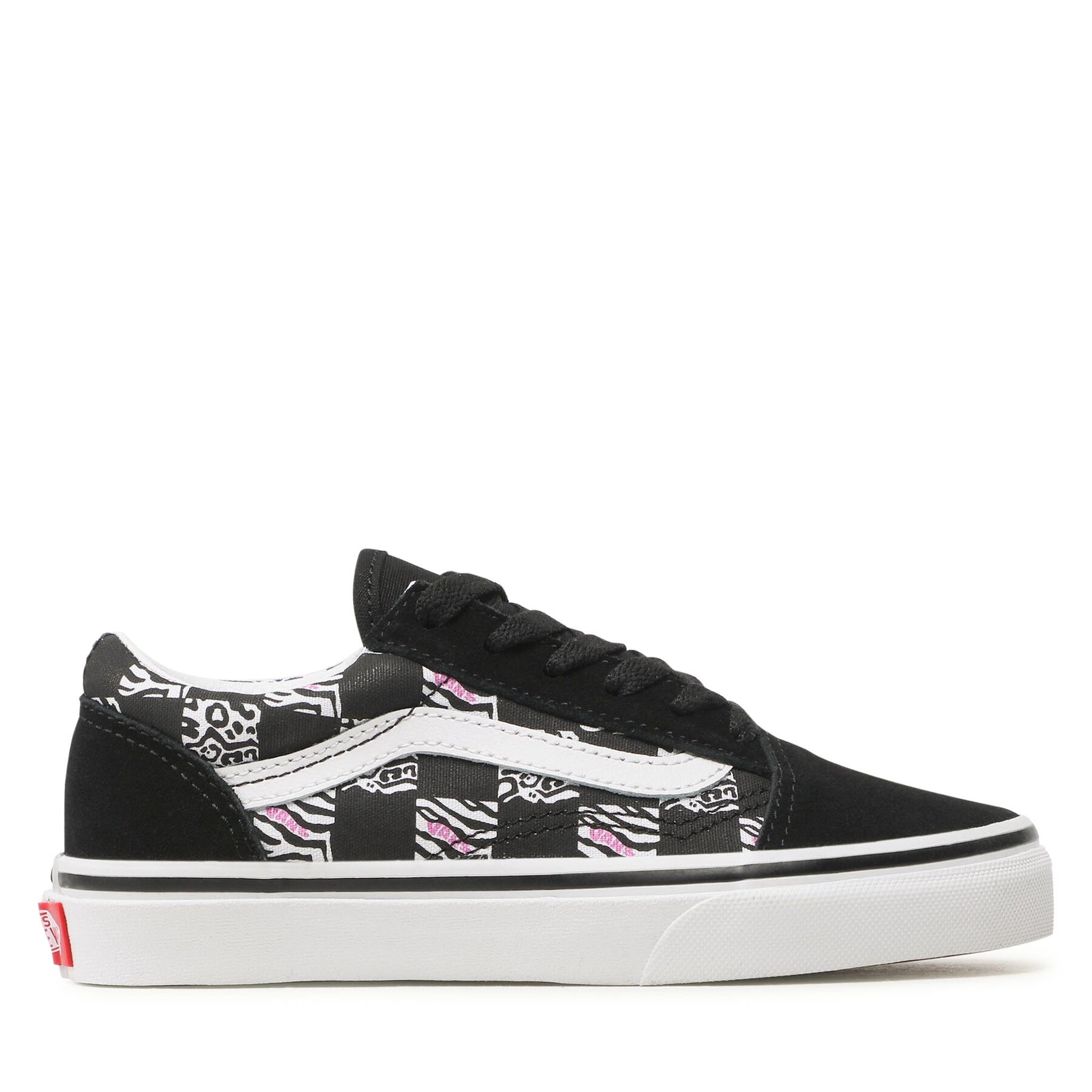 Kinder Sneakers aus Stoff Vans, Schuhgröße 30_5, Schwarz, Old Skool VN0A7Q5FBMA1
