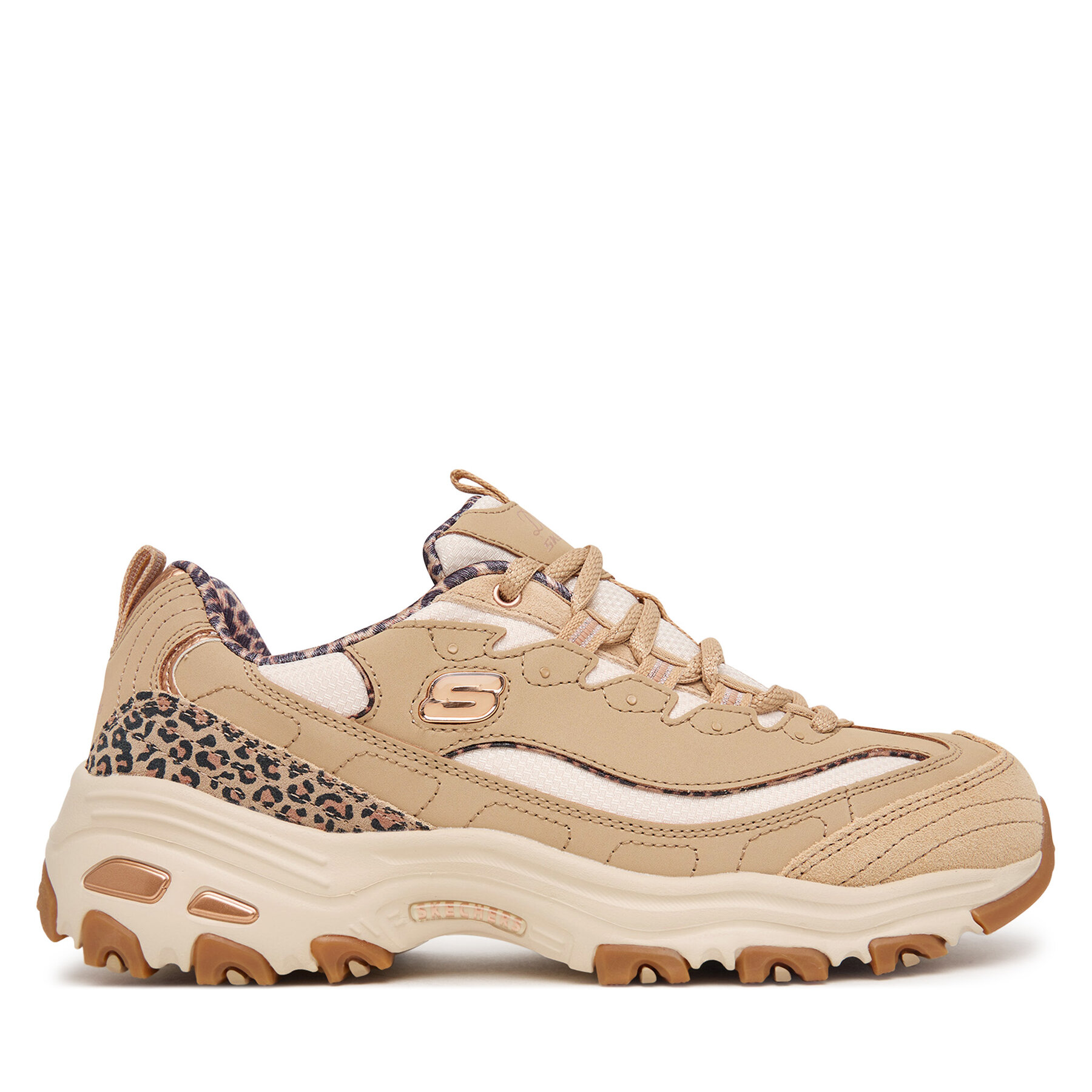Tenisice Skechers D'Lites - Wild Charm 150877/TPE Svijetlo smeđa