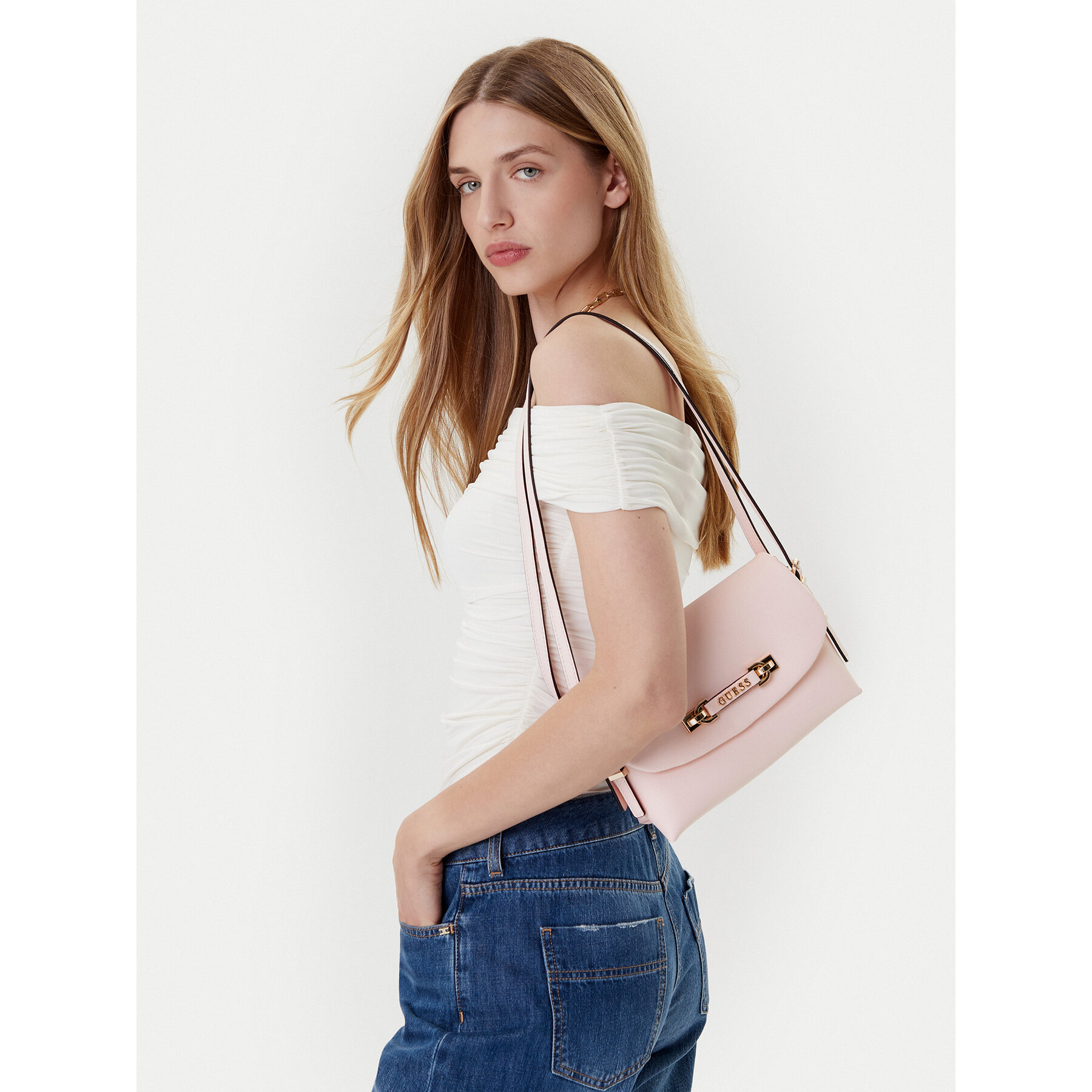 Дамска чанта Guess HWBG96 44190 Розов