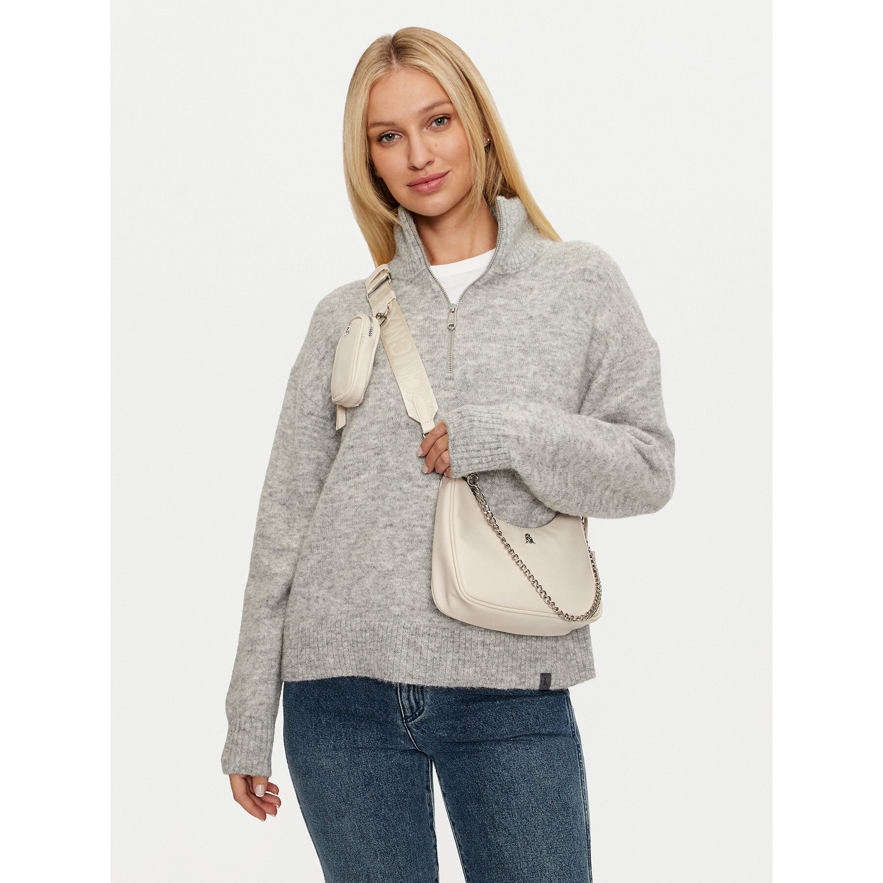 Táska Steve Madden Bvital-S SM13000595 Ekru