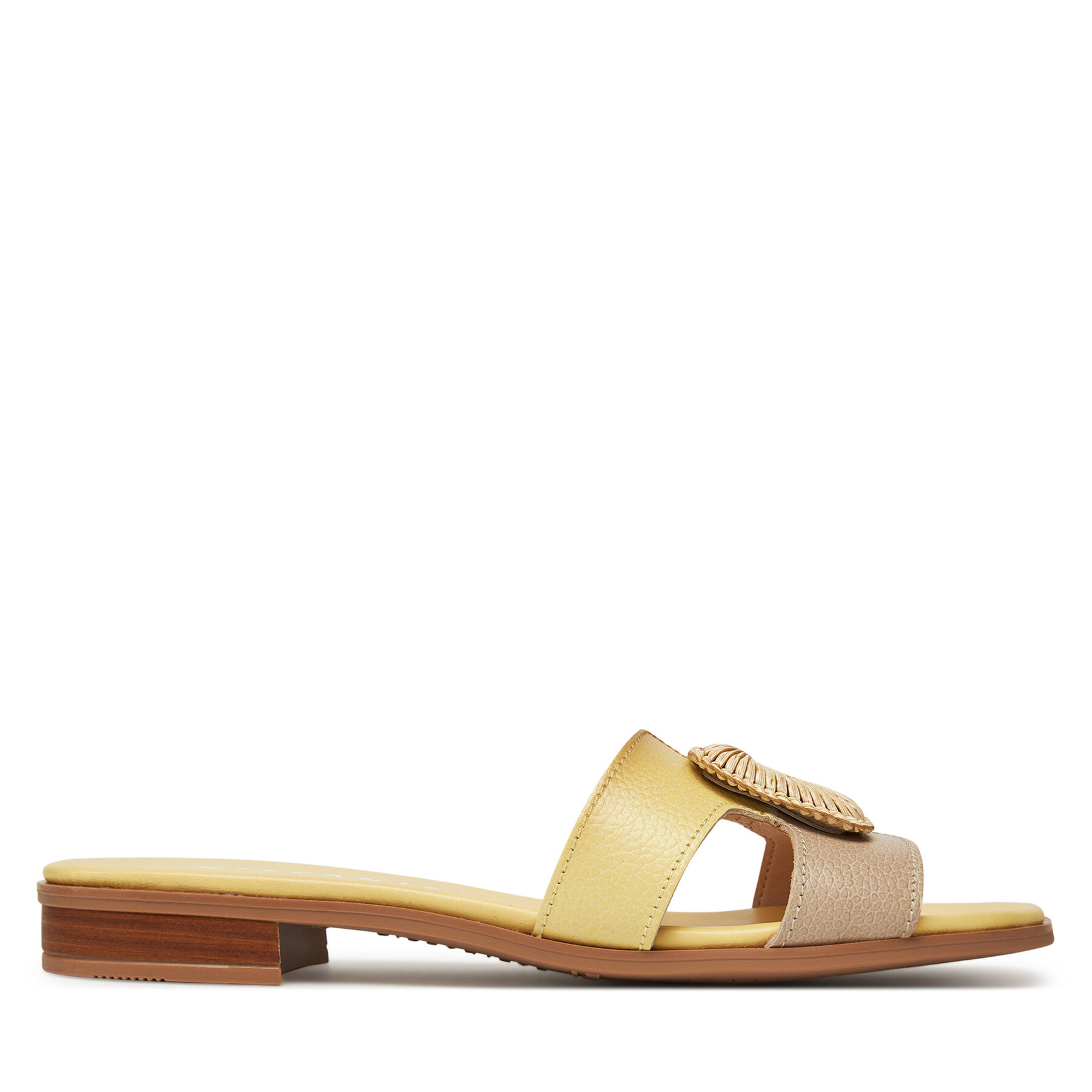 Damskie Hispanitas Klapki, Rozmiar 36 Brązowy Yakarta HV253881