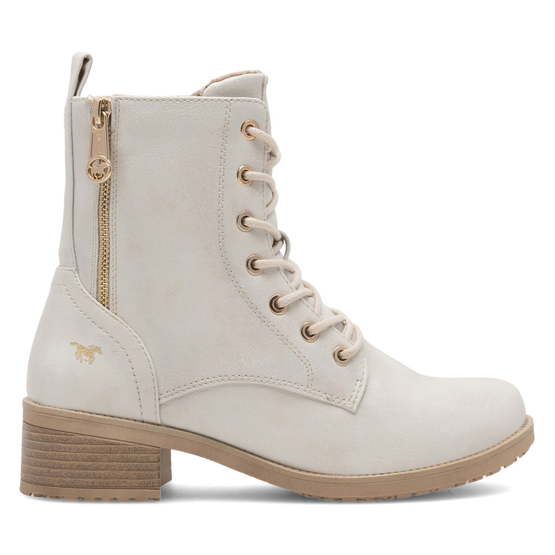 Mustang Dámske Šnurovacia obuv, Rozmer: 40, Biela, 1402-502