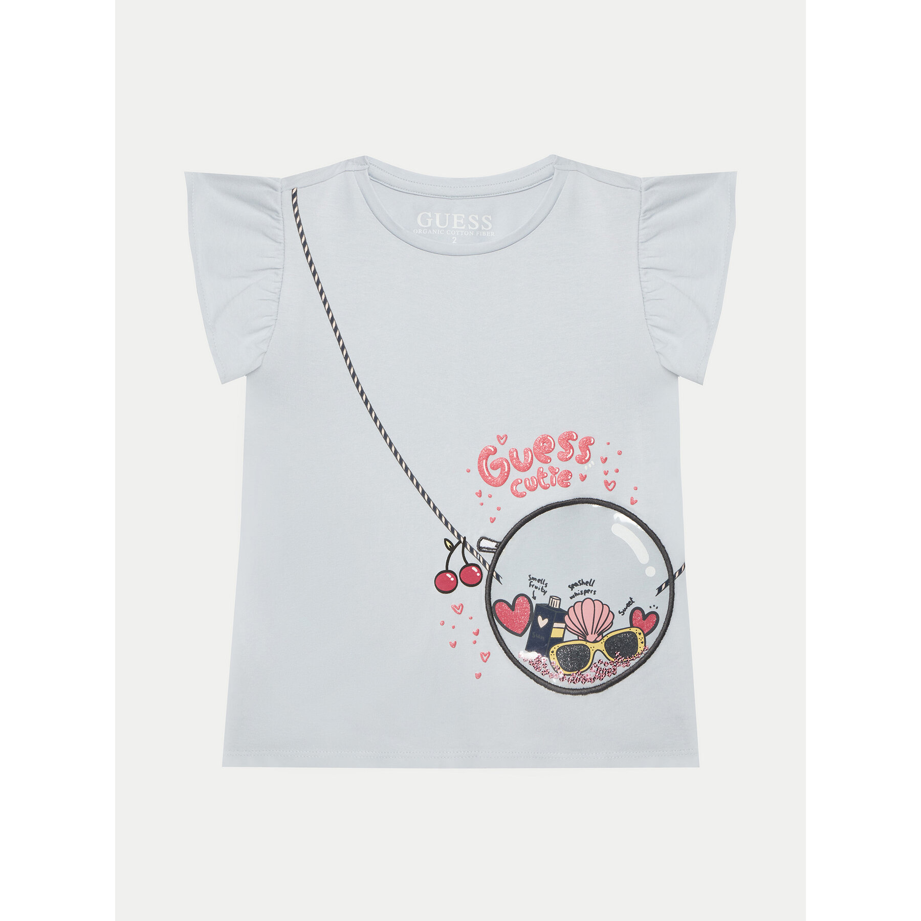 Guess Póló K5GI05 K6YW4 Kék Regular Fit