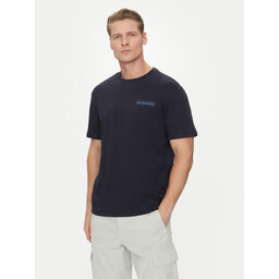Napapijri Napapijri T-Shirt S-Vanni NP0A4IED Dunkelblau Regular Fit