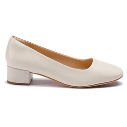 

Туфлі Clarks Orabella Alice 261407804 White Leather, Бежевий