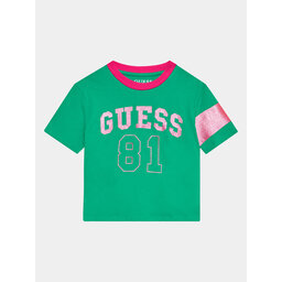 Guess Guess T-Shirt J3YI07 K8HM4 Grün Regular Fit