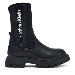 Calvin Klein Bokacsizma Calvin Klein Chelsea Boot V3A5-83123-1464 S Fekete