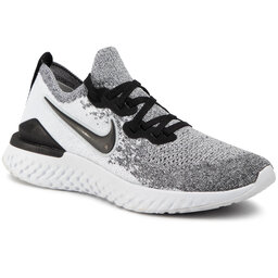 Nike Zapatos Nike Nike Epic React Flyknit 2 BQ8927 102 White/Black/Pure Platinum