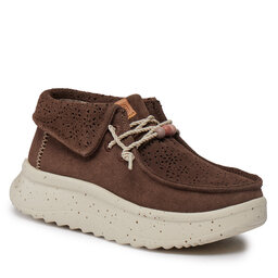 Hey Dude Scarpe basse Hey Dude Wendy Peak Fold Boot Suede 40256-204 Cocoa