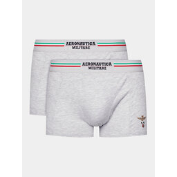 Aeronautica Militare Aeronautica Militare 2er-Set Boxershorts AM1UBX001 Grau