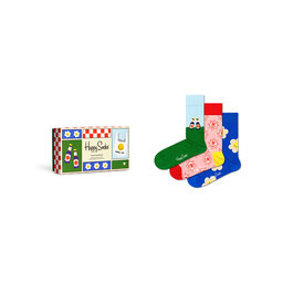 Happy Socks 3er-Set hohe Unisex-Socken Happy Socks XPTS08-6300 Bunt