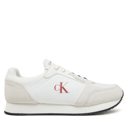 Calvin Klein Jeans Sneakers Calvin Klein Jeans Retro Sock Runner Mg YM0YM01152 Alb