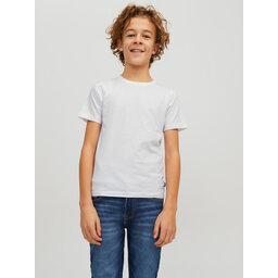 Jack&Jones Junior Jack&Jones Junior T-Shirt Organic Basic 12158433 Λευκό Regular Fit