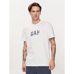 Gap Gap Marškinėliai 570044-00 Balta Regular Fit