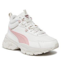 Puma Сникърси Puma Cassia Via Mid 391309 06 Frosted Ivory-Future Pink-Alpine Snow-Granola-Dark Jasper