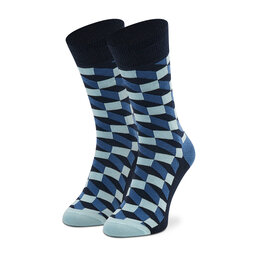 Happy Socks Κάλτσες Ψηλές Unisex Happy Socks FIO01-6050 Σκούρο μπλε