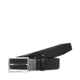 Calvin Klein Férfi öv Calvin Klein Adj/Rev Slim Frame Mono K50K510927 Black Smooth/Nano Mono BAX