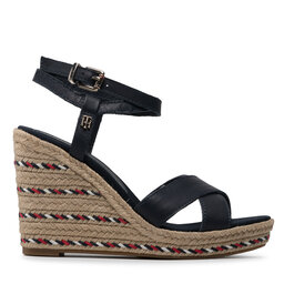 

Еспадрильї Tommy Hilfiger Feminine High Wedge Sandal FW0FW06238 Desert Sky DW5, Cиній