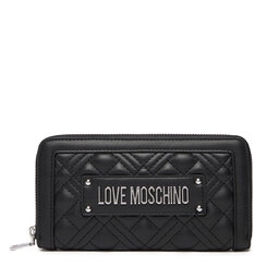 LOVE MOSCHINO Didelė Moteriška Piniginė LOVE MOSCHINO JC5600PP1NLA000B Juoda
