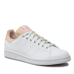 adidas Boty adidas Stan Smith GW0571 Ftwwht/Halblu/Acired