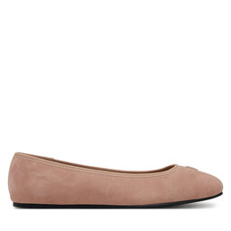 Tommy Hilfiger Bailarinas Tommy Hilfiger Th Hardware Suede Ballerina FW0FW08655 Beis