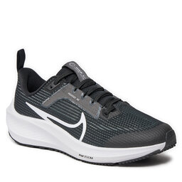 Nike Buty Nike Air Zoom Pegasus 40 (GS) DX2498 001 Black/White/Iron Grey