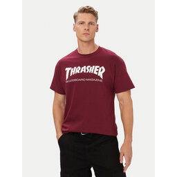 Thrasher Thrasher T-Shirt Skatemag Dunkelrot Regular Fit