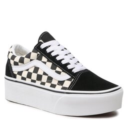 Vans Teniși Vans Old Skool Stac VN0A7Q5MTYQ1 Checkerboard Black/Classi