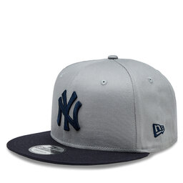 New Era Шапка New Era Contrst Side Patch 950 Nyy 60364384 Сив