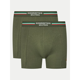 Aeronautica Militare Aeronautica Militare 2er-Set Boxershorts AM1UBX002 Grün